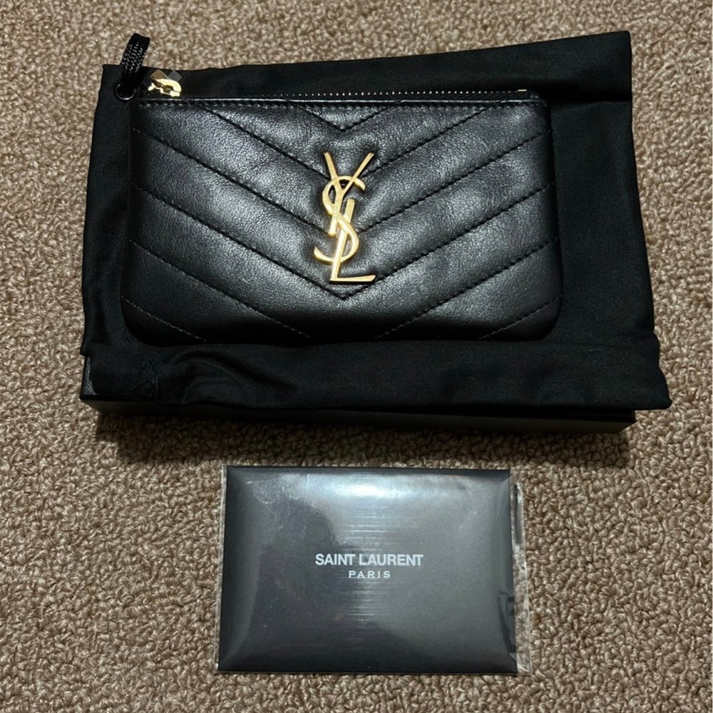 YSL Metalasse Key Pouch